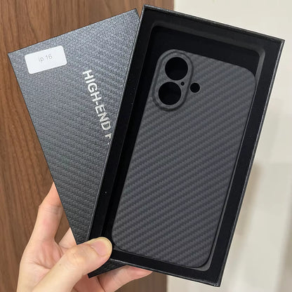 Real Aramid Carbon Fiber I Phone Case Cover on for Iphone 11 12 13 14 15 16 Pro Max plus Mini Promax I12 I13 I14 I15 I16 256/512