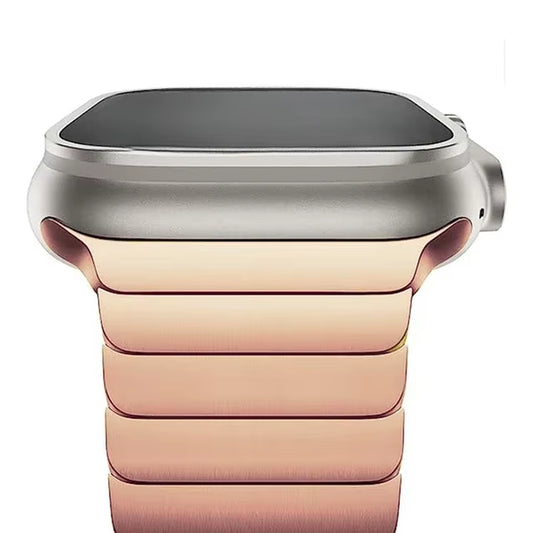 Titanium Color Band for  Watch Ultra 2 49Mm 10 46Mm 9 8 7 5 4 Se 6 Loop for Iwatch 45Mm 41 42 44Mm Stainless Steel Bracelet