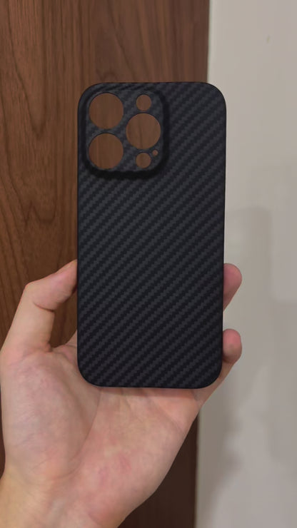 Real Carbon Fiber iPhone Case